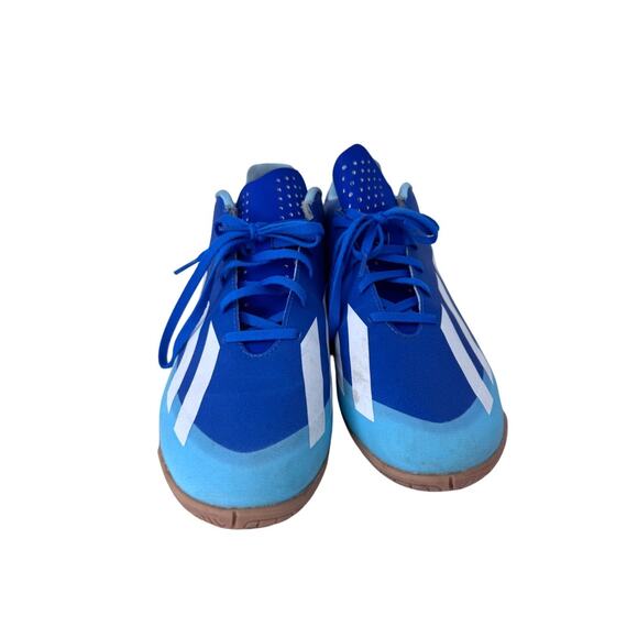Adidas X Crazyfast.4 Indoor Soccer Shoes IE1585 Blue‎ Men\'s Size 12 main image 7